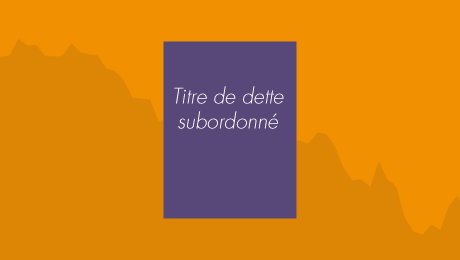 Titre de dette subordonné